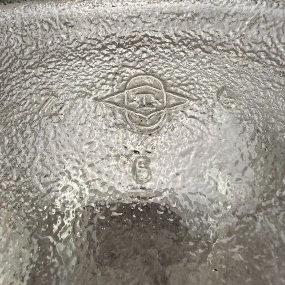 ✅VTG Owens-Illinois Glass Company Square Glass Jar CLEAR Art Deco *CHIP NO LID* - Picture 3 of 7